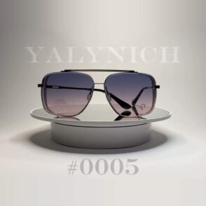 Purple Gradient Aviator — Sunglasses #0005