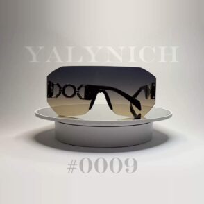 Oversized Shield Gradient — Sunglasses #0009