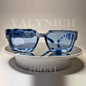 Blue Marble Square — Sunglasses #0031