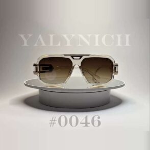 Clear Frame Aviator — Sunglasses #0046