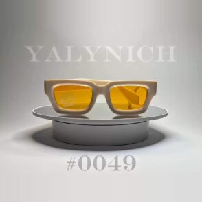 Ivory Yellow Block — Sunglasses #0049