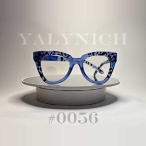 Blue Leopard Cat-Eye #0056