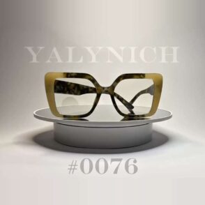 Olive Tortoise Square Frame — Sunglasses #0076