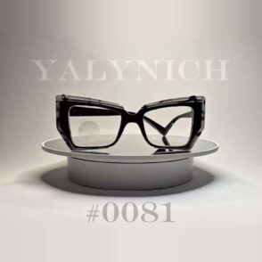 Black Marble Cat-Eye — Sunglasses #0081