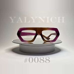 Dual Tone Geometric Frame — Sunglasses #0088